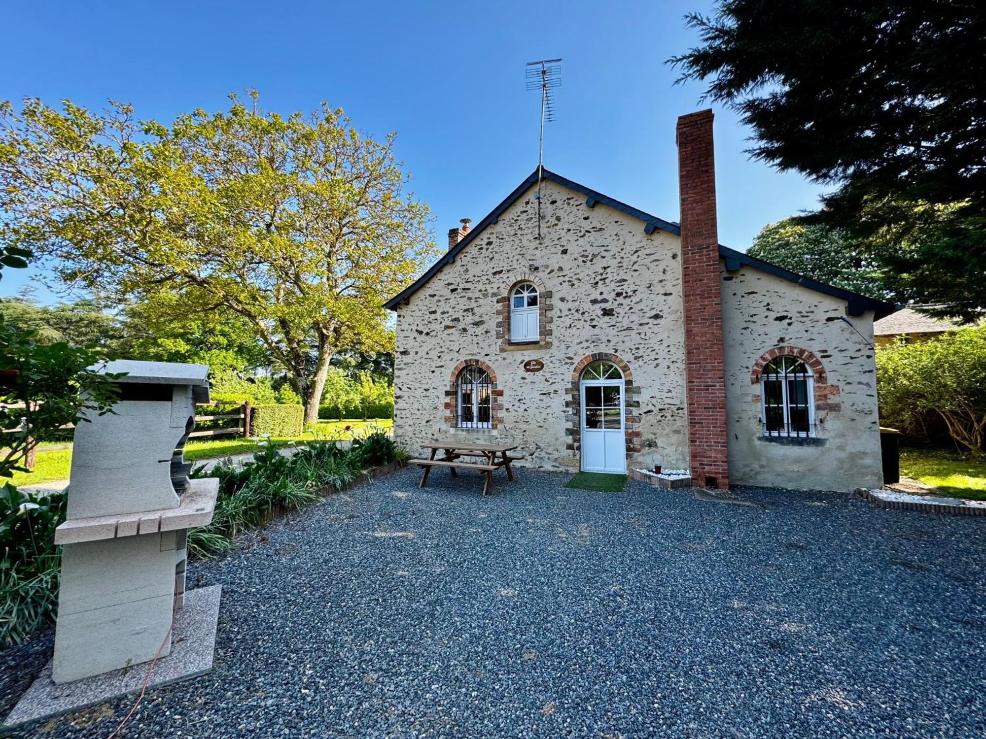 Domaine De La Maroutiere Villa Saint-Fort Kültér fotó